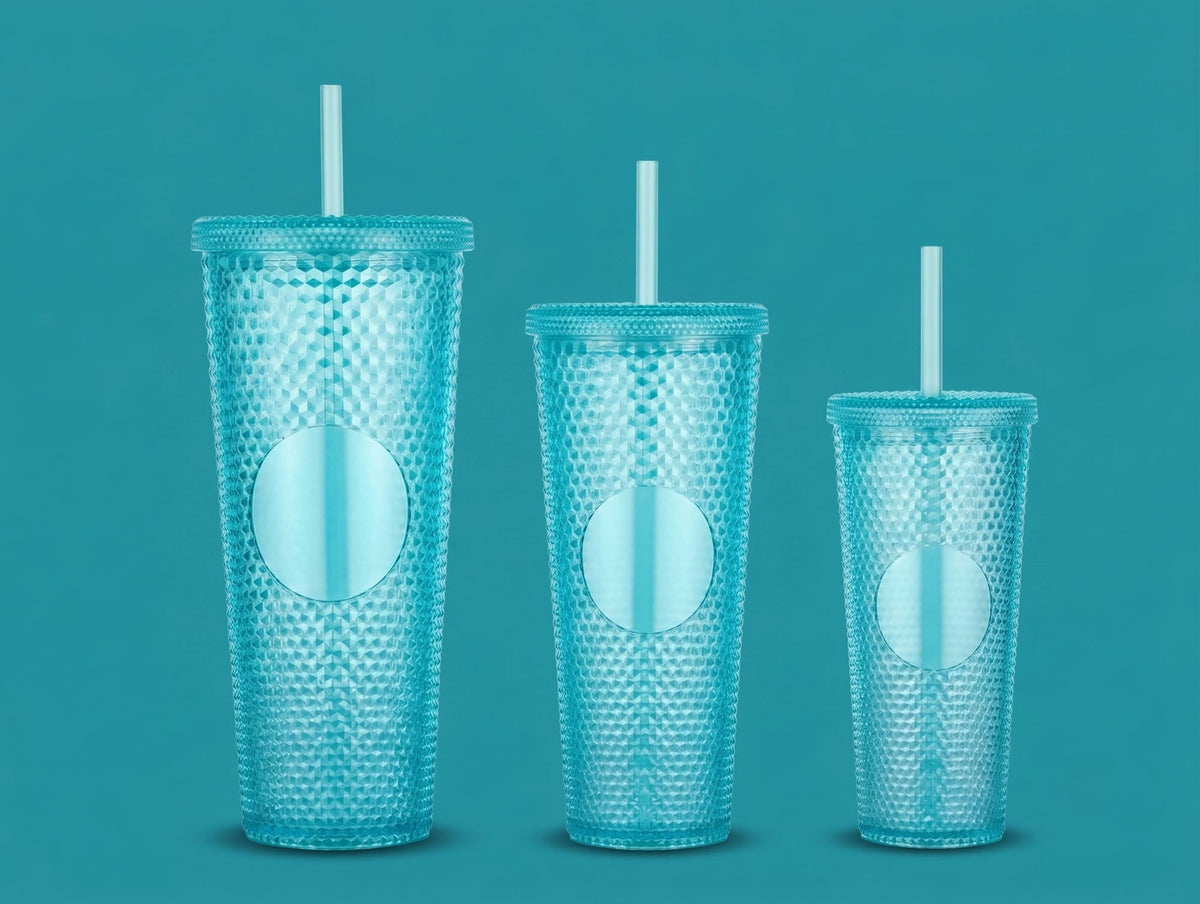 3-Piece Studded Tumbler Set