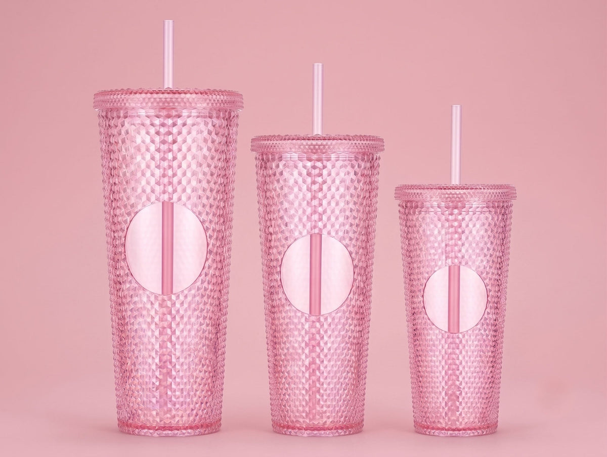 3-Piece Studded Tumbler Set