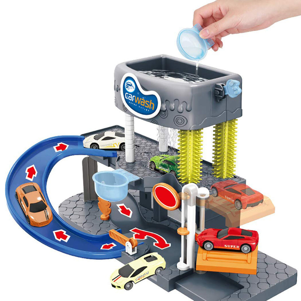 Car Wash Set with Mini Cars