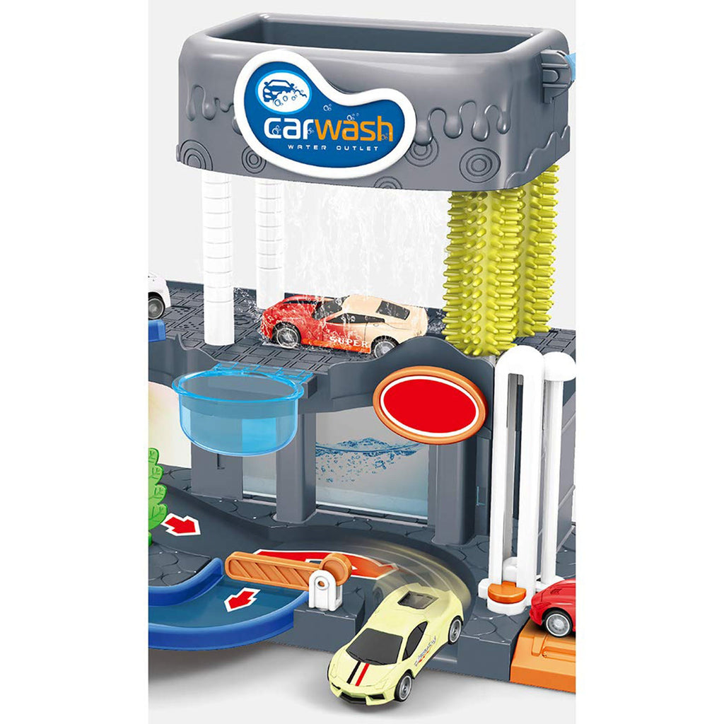Car Wash Set with Mini Cars