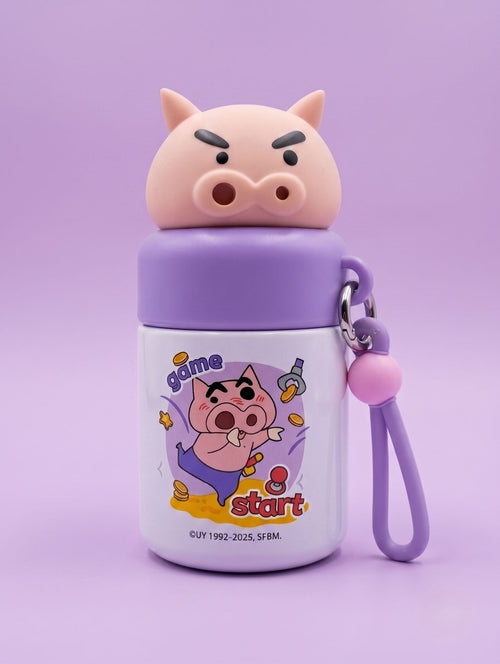 Crayon Shinchan Character Mini Thermos Bottle