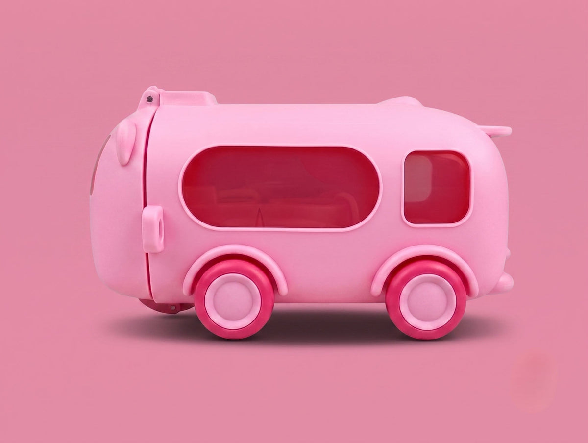 Cute Bus Water Bottle