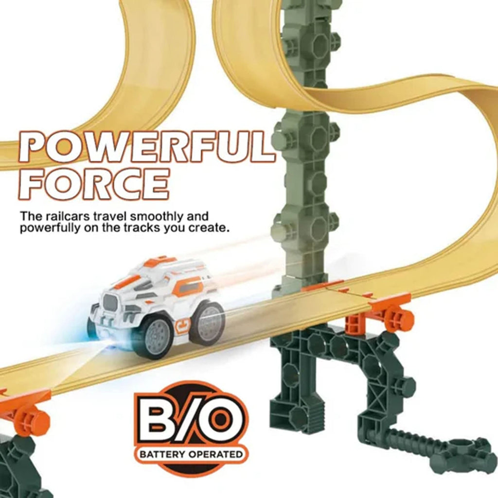 DIY Magnetism Racing Car Track