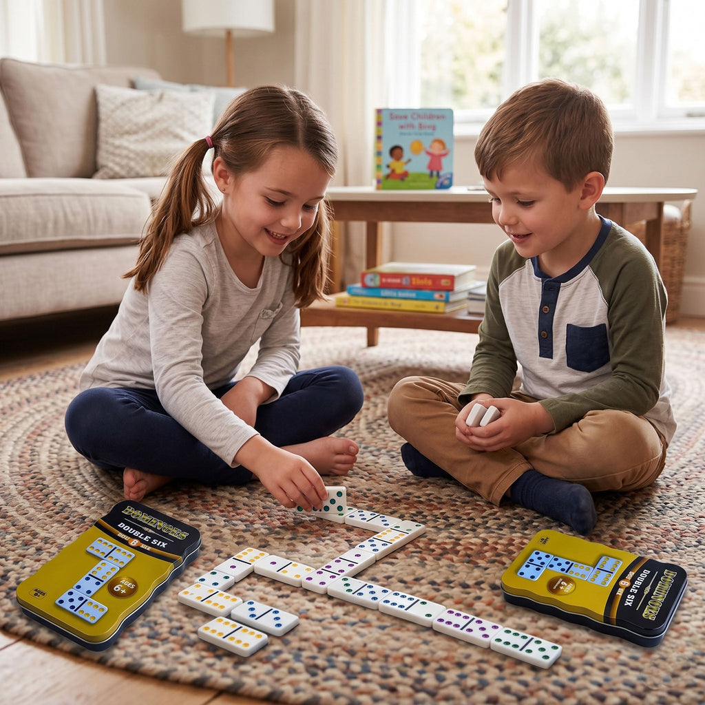 Double Six dominoes set