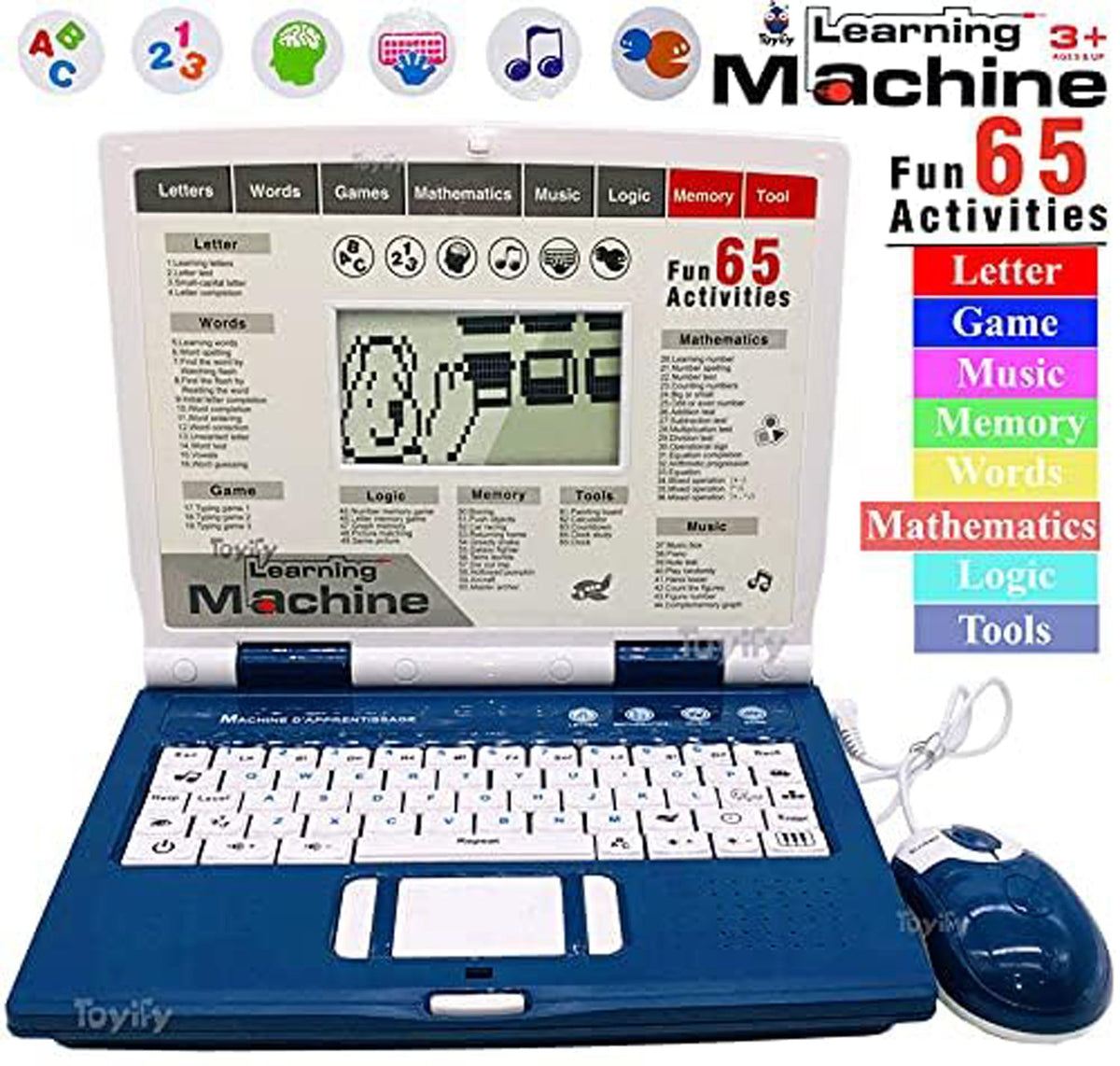 Educational Laptop with Mouse