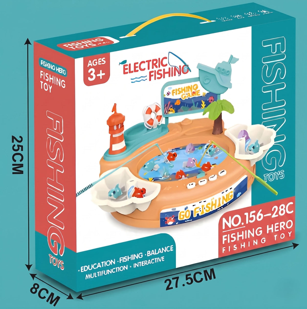 Electric Fishing toy set