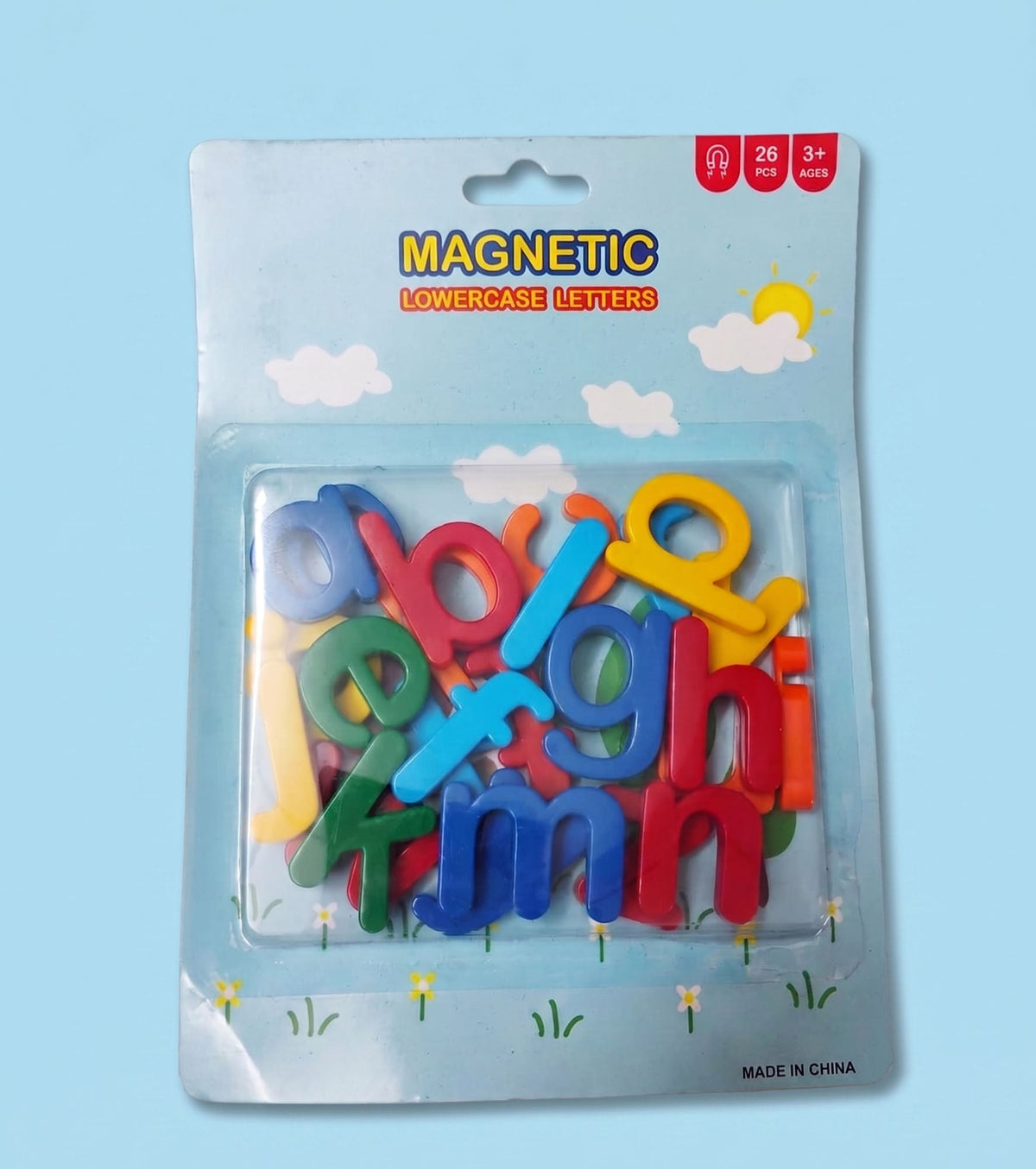 English a to z Small letter Colorful Magnetic Alphabet