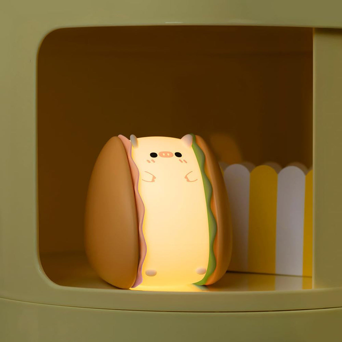 Hamburger Pig Pat Light