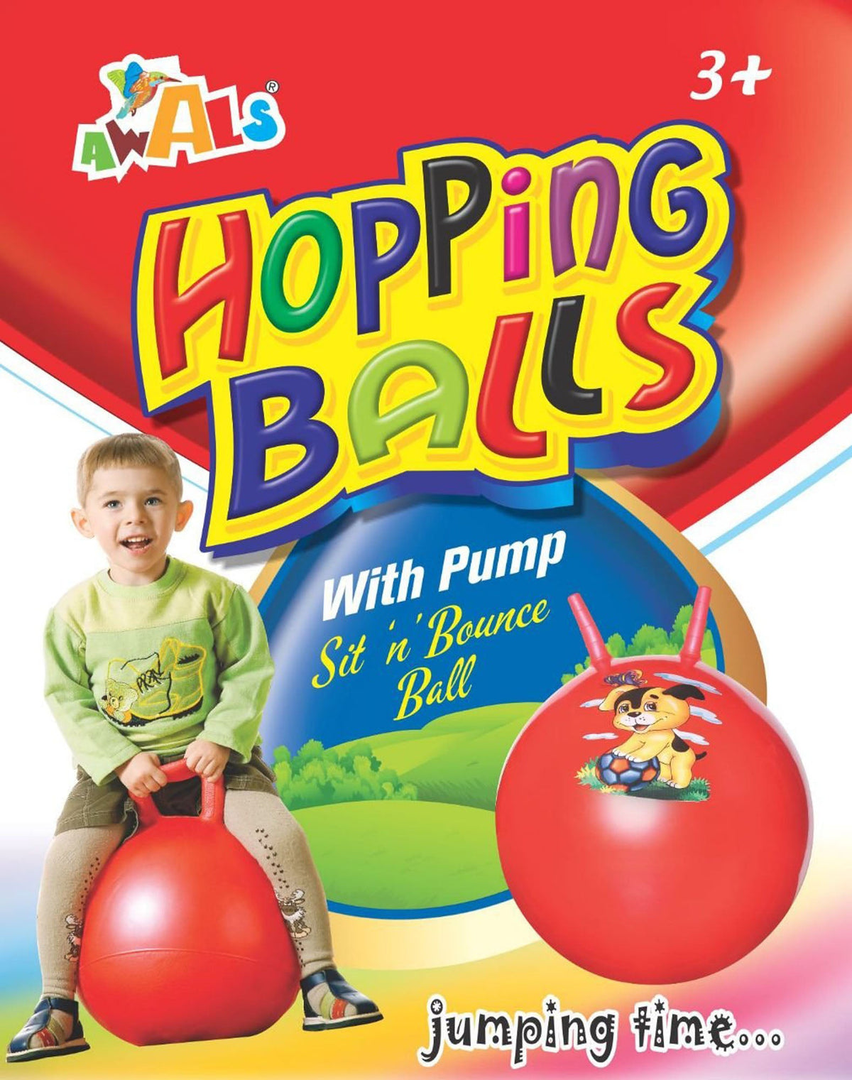 Hopping Ball with Pump