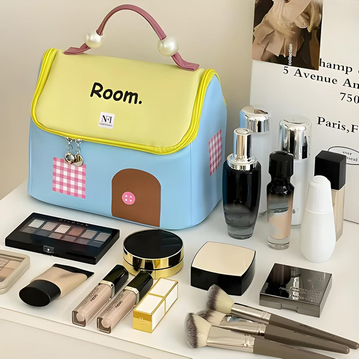 House Shaped Cosmetic Bag