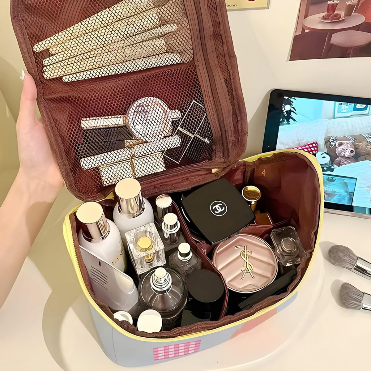 House Shaped Cosmetic Bag