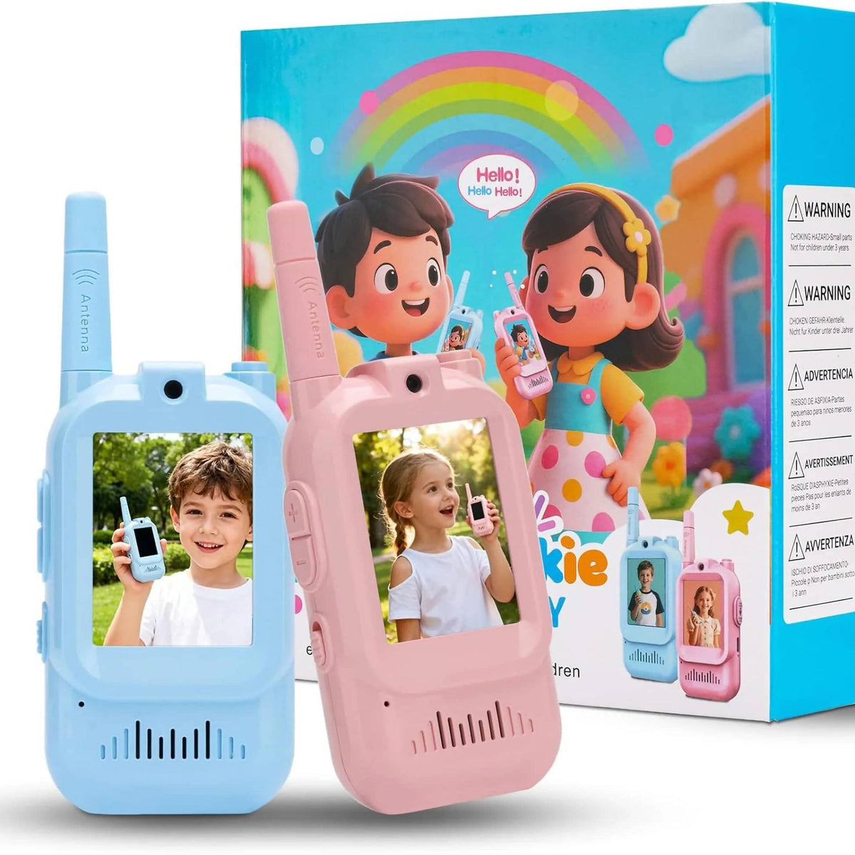 Kids Smart Walkie Talkies with Video Calling