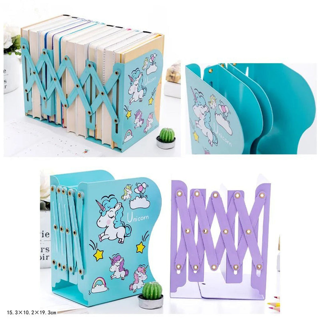 METAL EXPANDABLE BOOKEND RACK