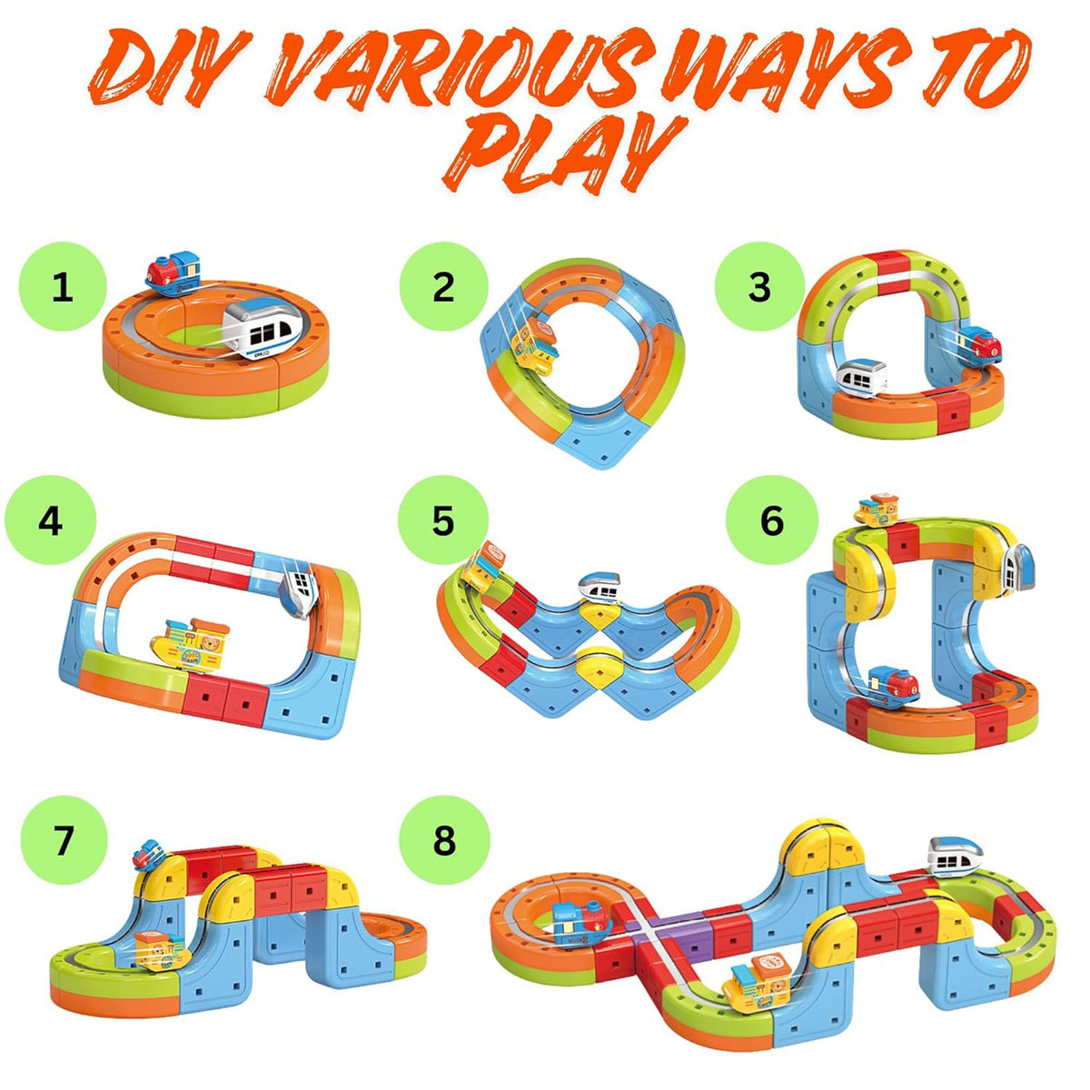 Magnetic Train Set