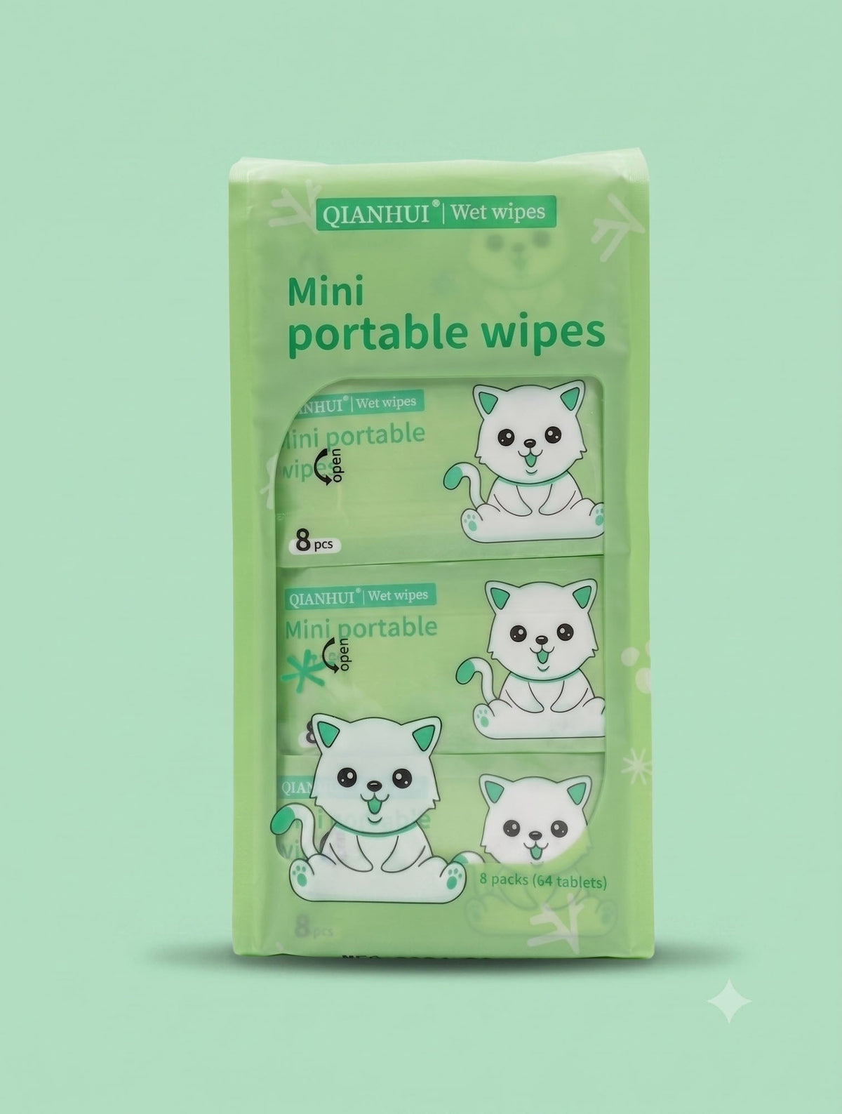 Mini Portable Wipes