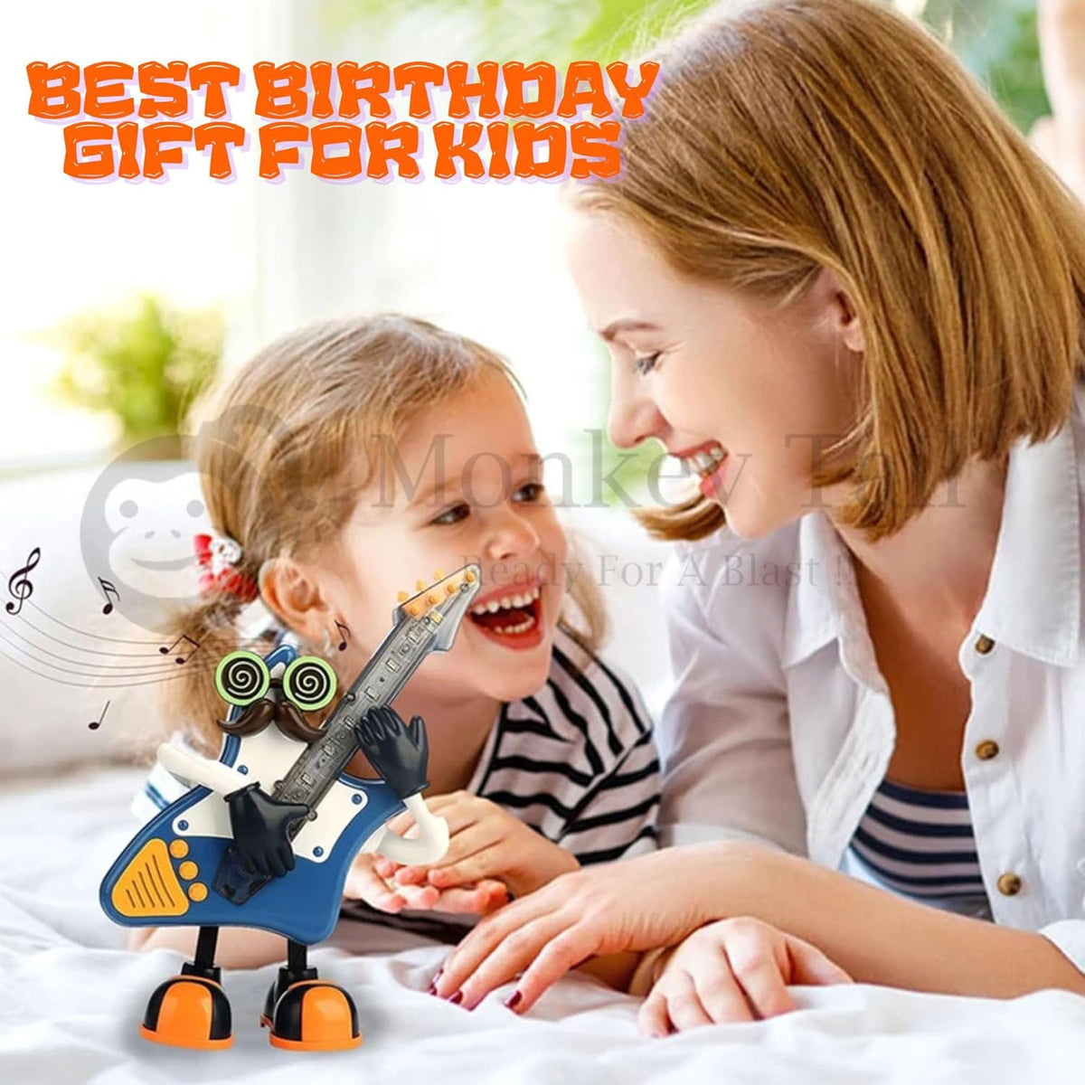 Mr. Rock Dancing Guitar Toy with Light & Sounds