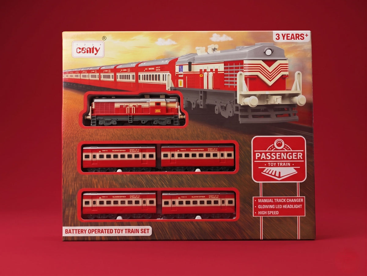 Passenger Train Track Set