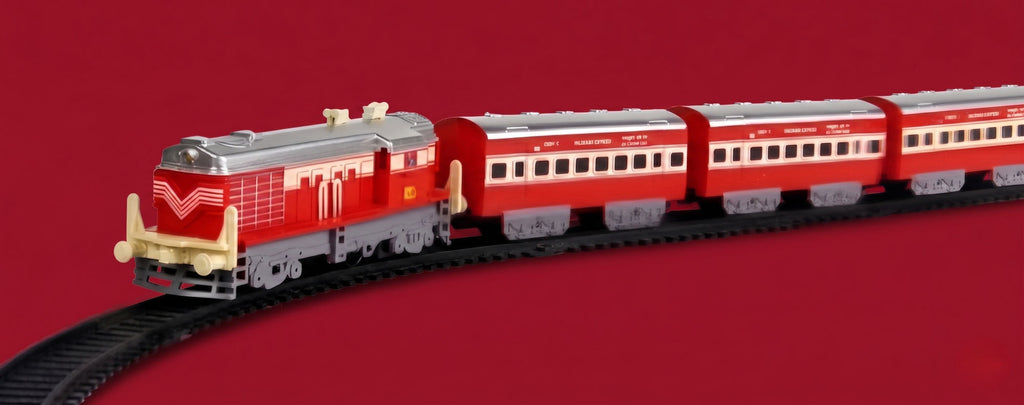 Passenger Train Track Set