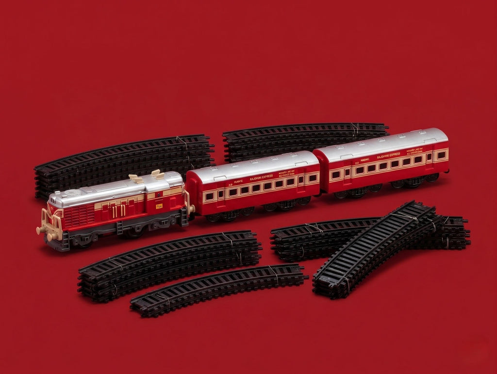Passenger Train Track Set