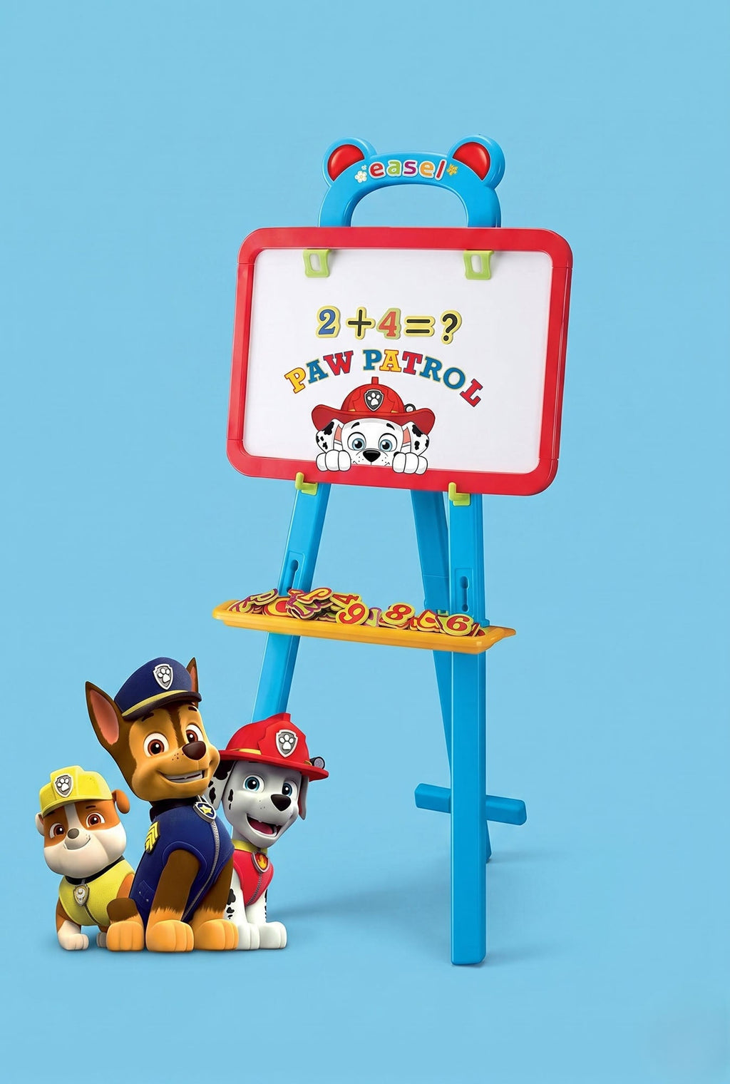 Paw Patrol 3 in 1 Educational Magnetic White and Black Board