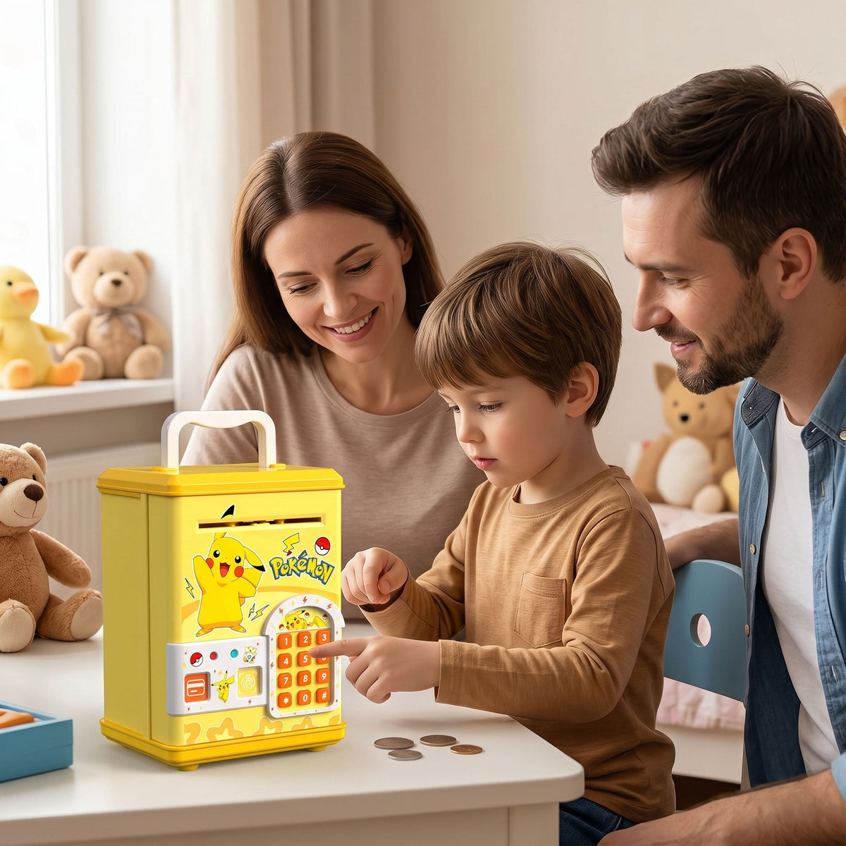 Pokemon Electric Piggy Bank