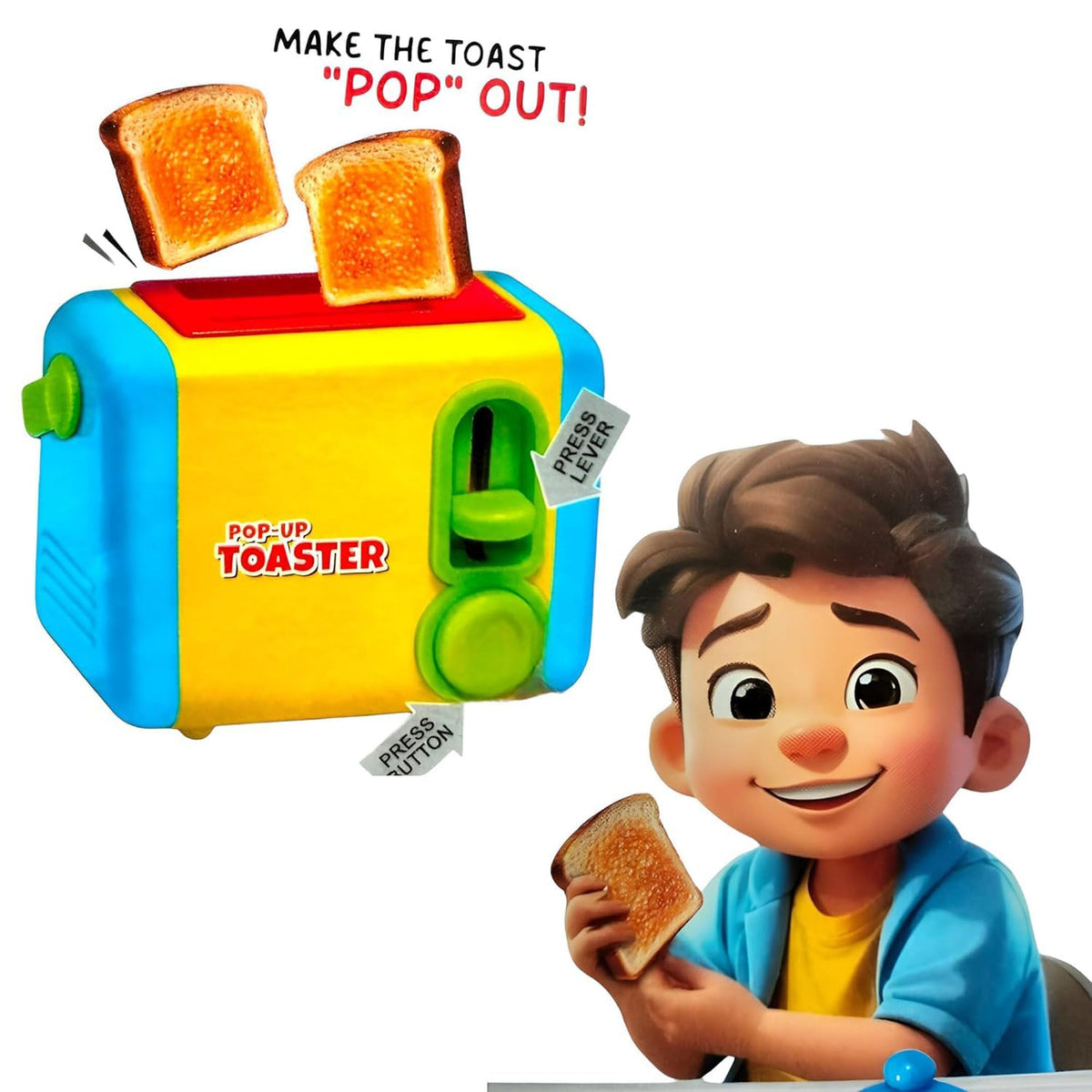 Pop-Up Toaster Toy
