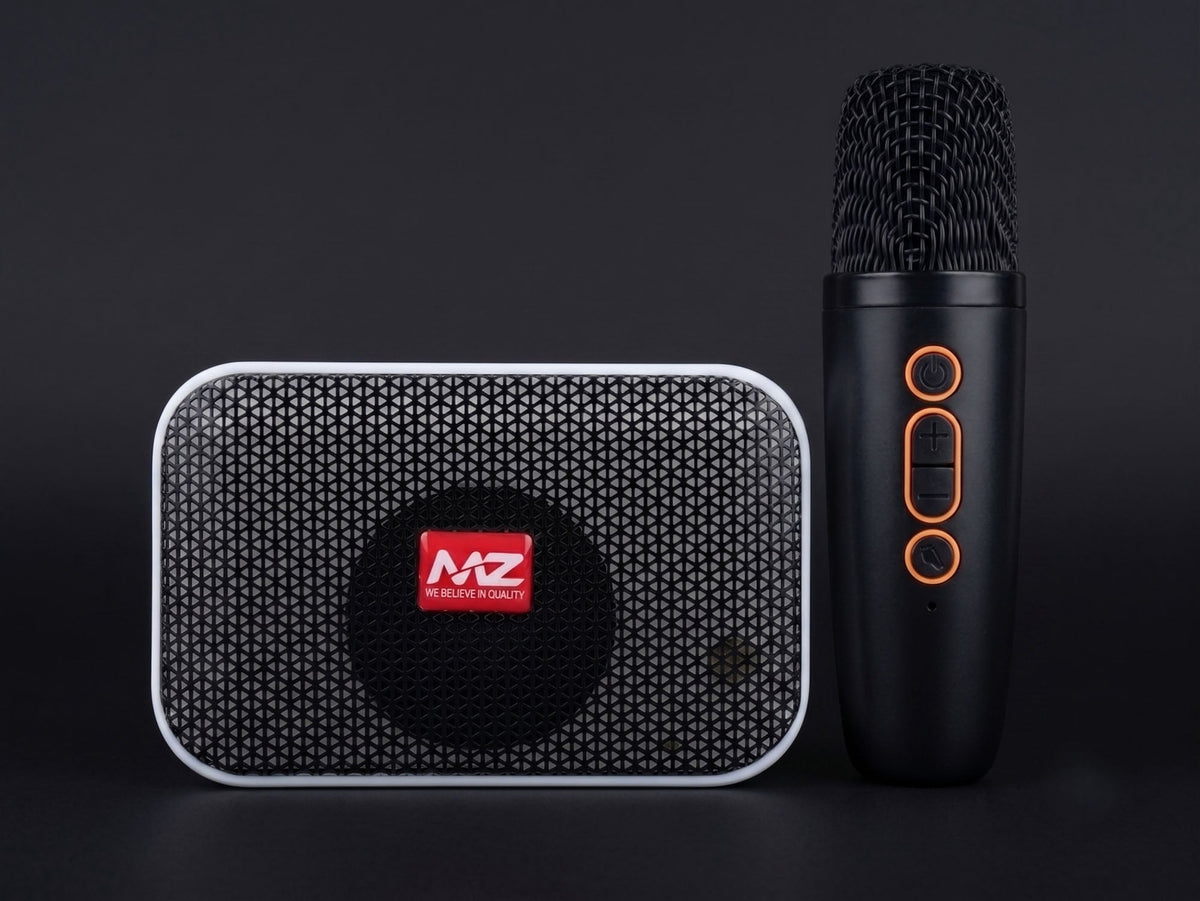 Portable Bluetooth Karaoke Speaker with Wireless Mic