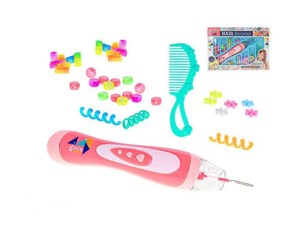 Premium Hair Styling Clasp Clips Twisting Stringing Beads Kit