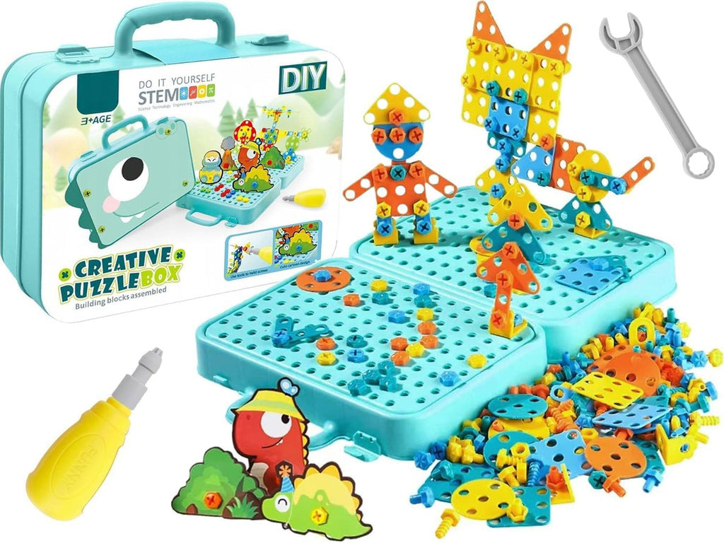 STEM DIY Creative Puzzle Box