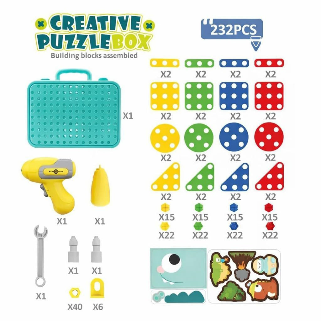 STEM DIY Creative Puzzle Box