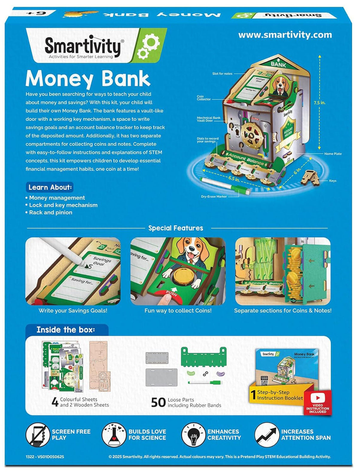 Smartivity DIY Money Bank