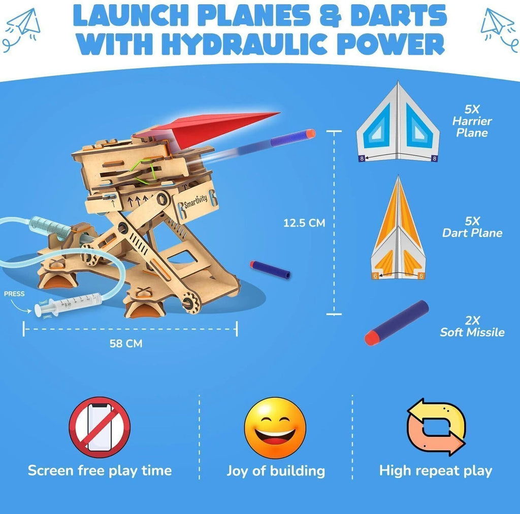 Smartivity Hydraulic Plane Launcher