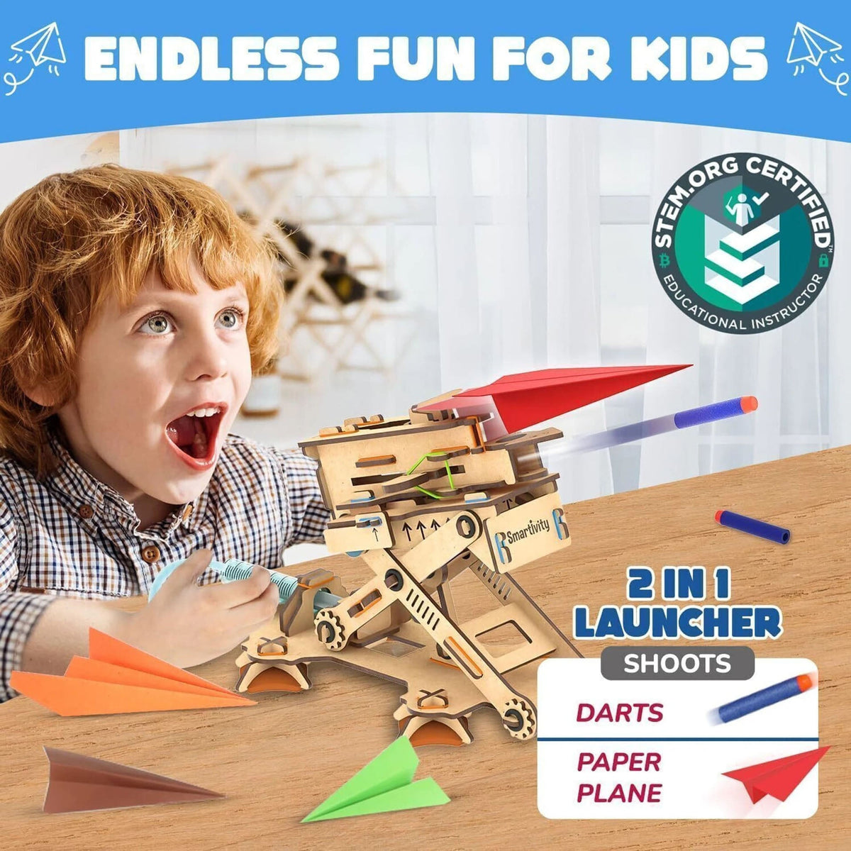 Smartivity Hydraulic Plane Launcher