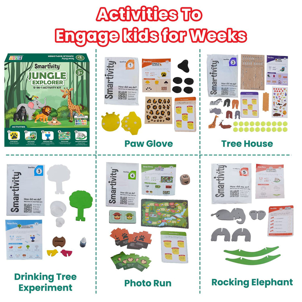 Smartivity Jungle Explorer Activity Kit