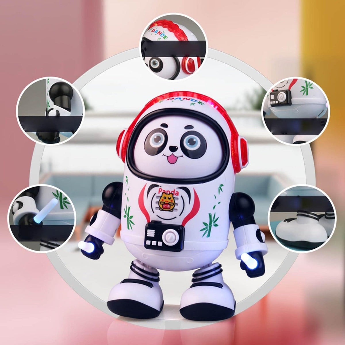 Space Panda Dancing Robot