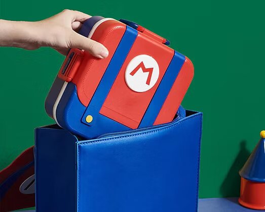 Super Mario stainless steel Bento lunch box