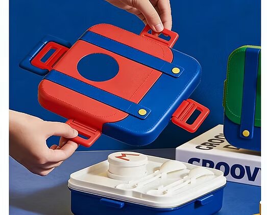 Super Mario stainless steel Bento lunch box
