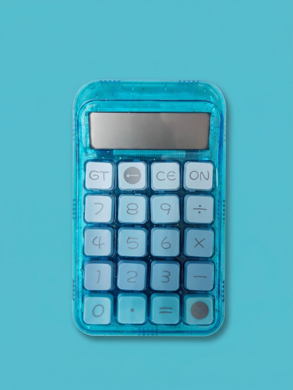Transparent Mechanical Calculator