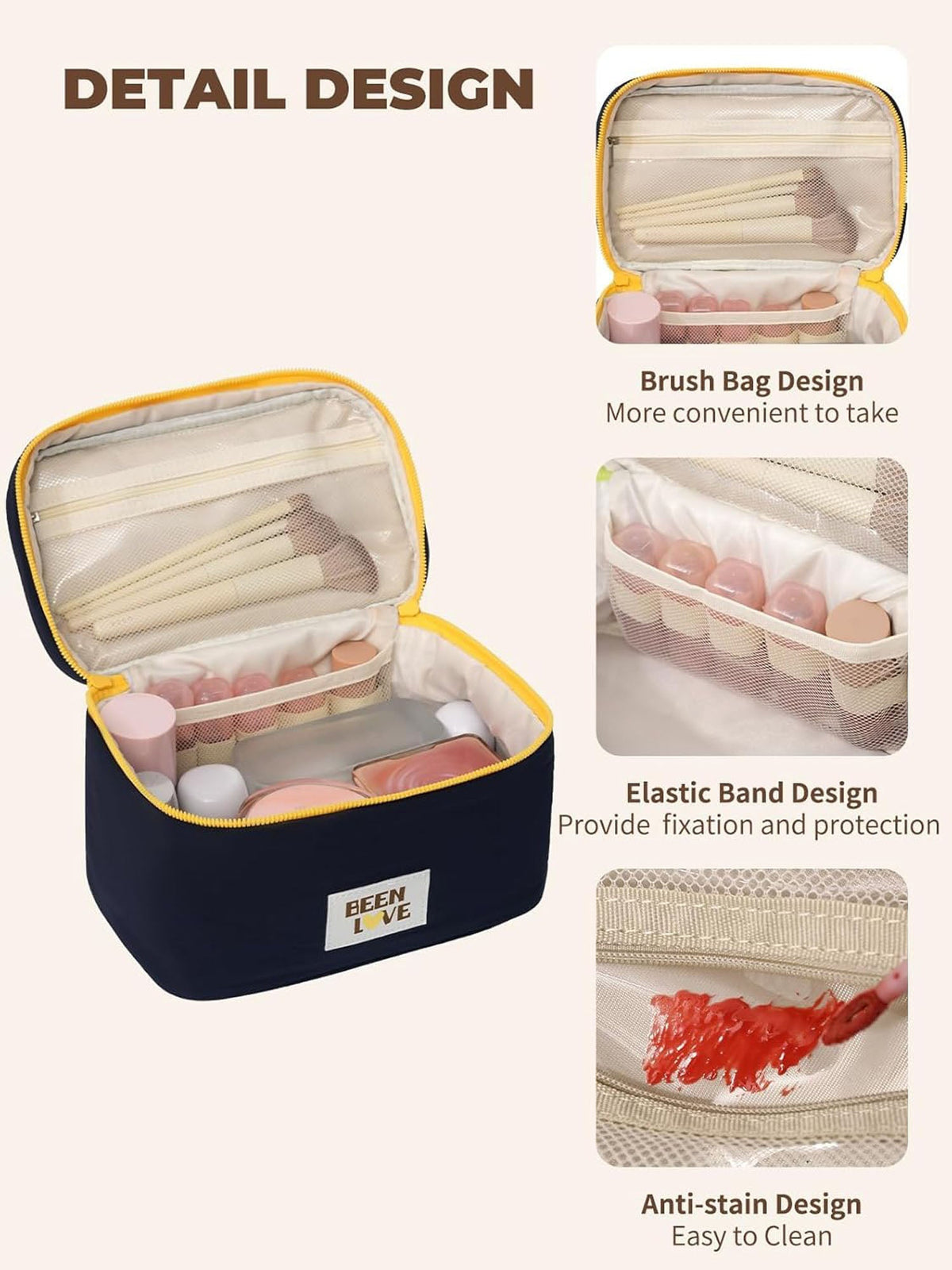 Travel Makeup Bag