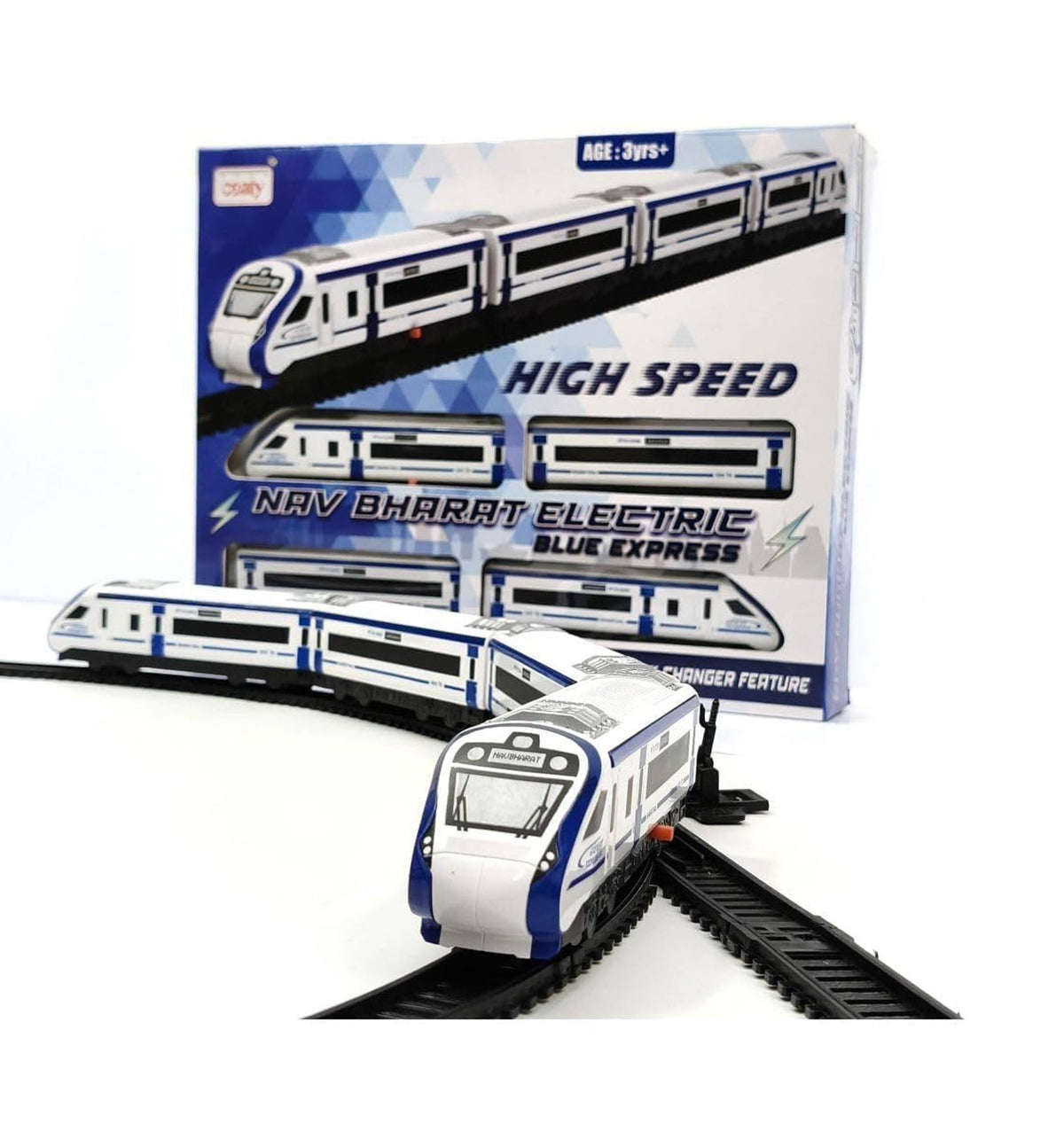 Vande Bharat Toy Train with Track Set