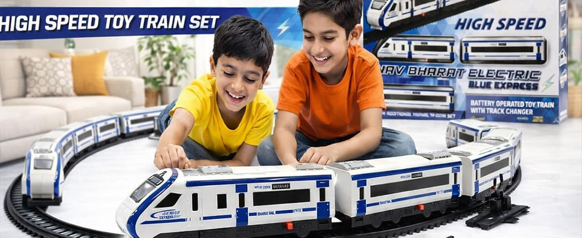 Vande Bharat Toy Train with Track Set