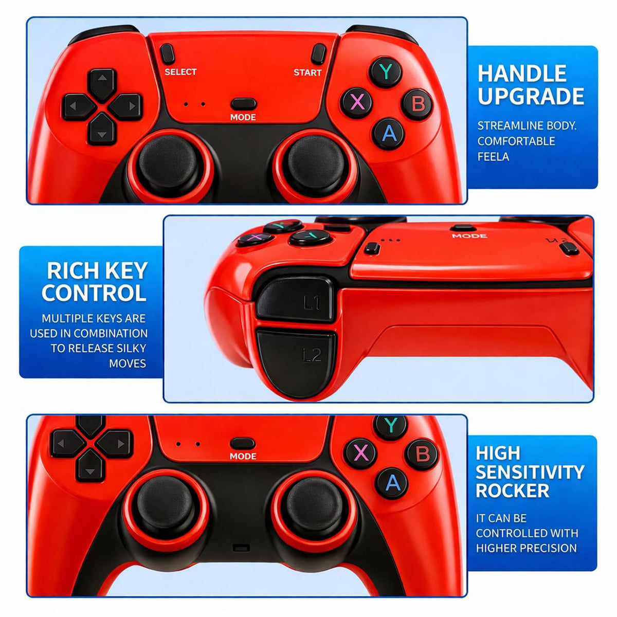 Wireless Retro Game Console Stick with 2 Controllers